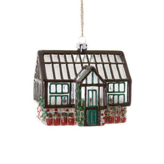 Greenhouse Glass Ornament