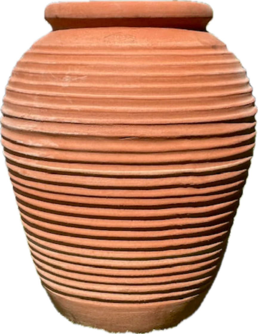 Impruneta Ridged Olive Jar